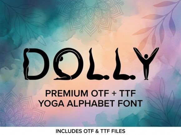 Find Your Creative Balance with Dolly, a Unique Display Typeface