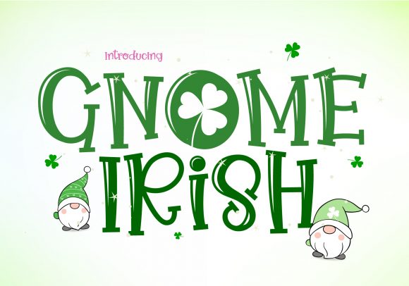Gnome Irish: A Quirky Display Font for Creative Projects