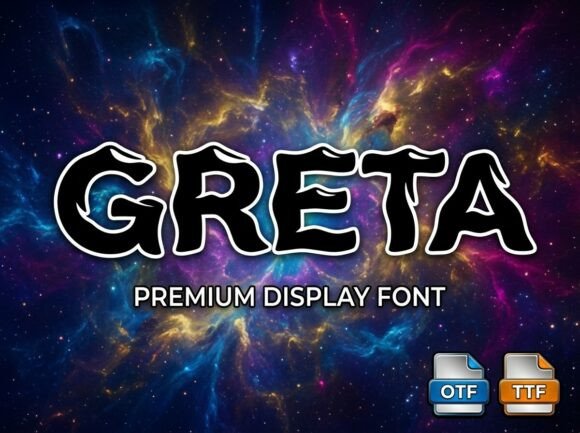 Greta: A Display Font for Unique Visual Storytelling