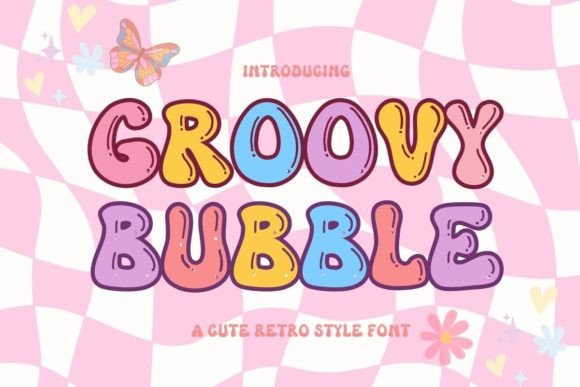 Groovy Bubble: The Playful Retro Typeface for Creative Projects