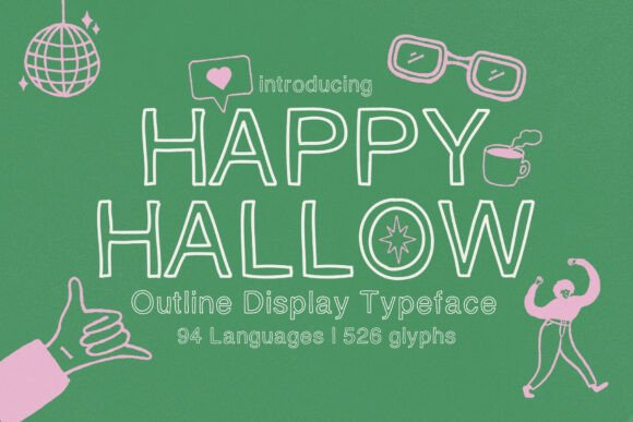 Happy Hallow: A Playful Hand-Drawn Typeface