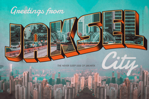 Jaksel: The Bold Display Font for Impactful Designs