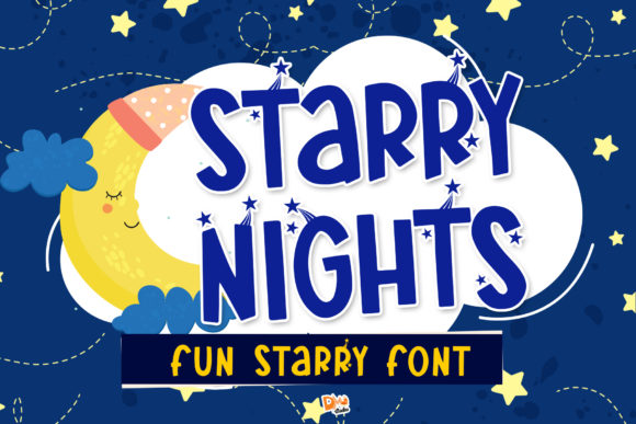 Starry Nights: A Display Font That Captures Creative Magic