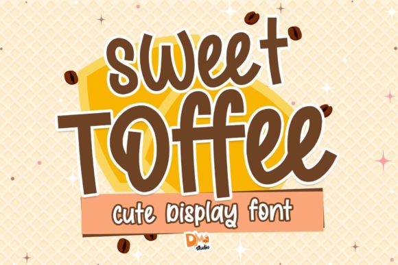 Sweet Toffee: A Friendly Brushed Display Font for Every Creator