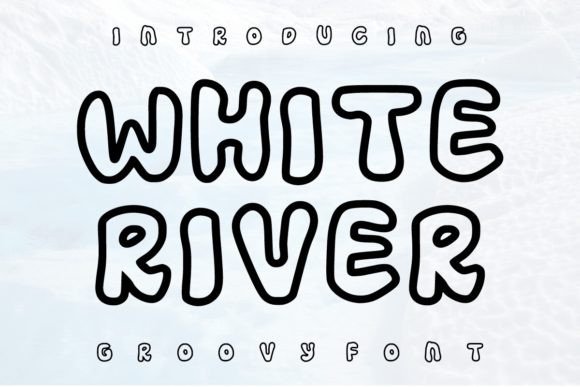 White River: A Bold Vintage Display Typeface